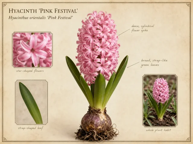 Hyacinth 'Pink Festival'