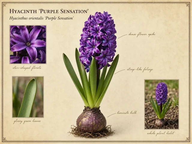 Hyacinth 'Purple Sensation'