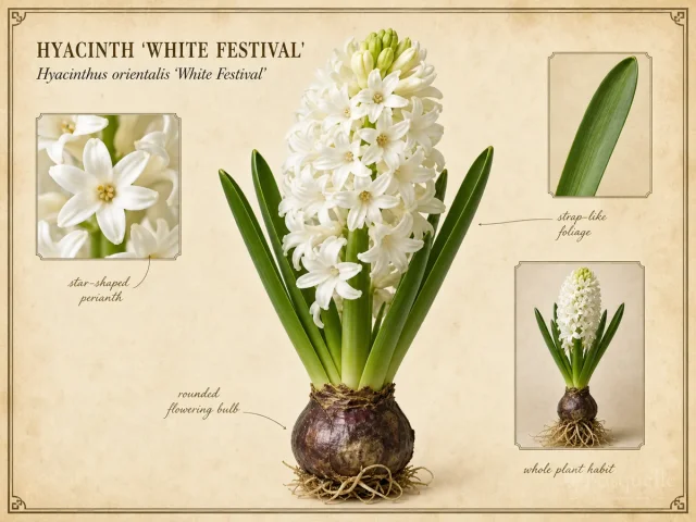 Hyacinth 'White Festival'