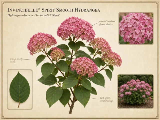 Invincibelle® Spirit Smooth Hydrangea (Hydrangea arborescens Invincibelle® Spirit)