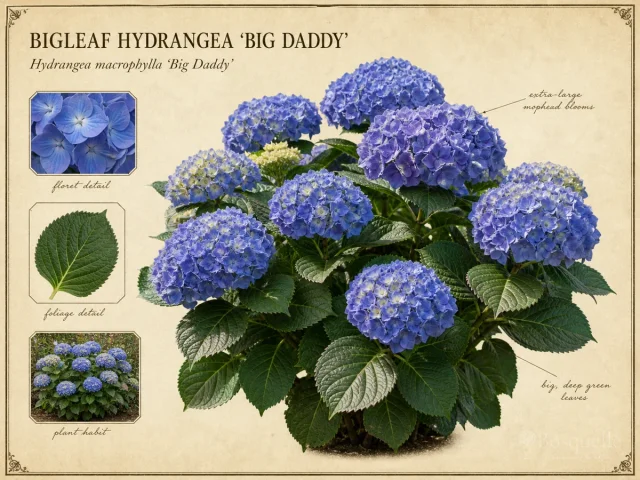 Bigleaf Hydrangea 'Big Daddy'