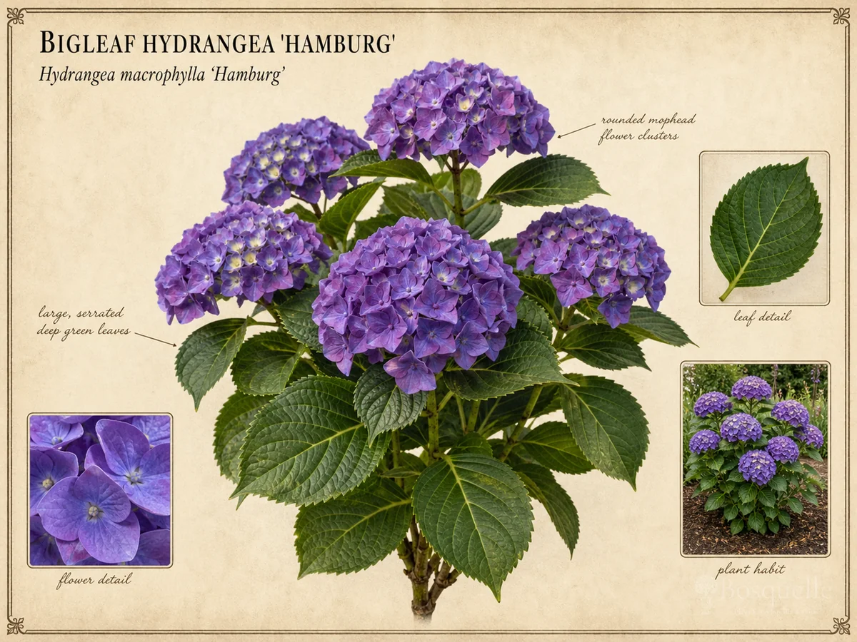 Bigleaf Hydrangea 'Hamburg'