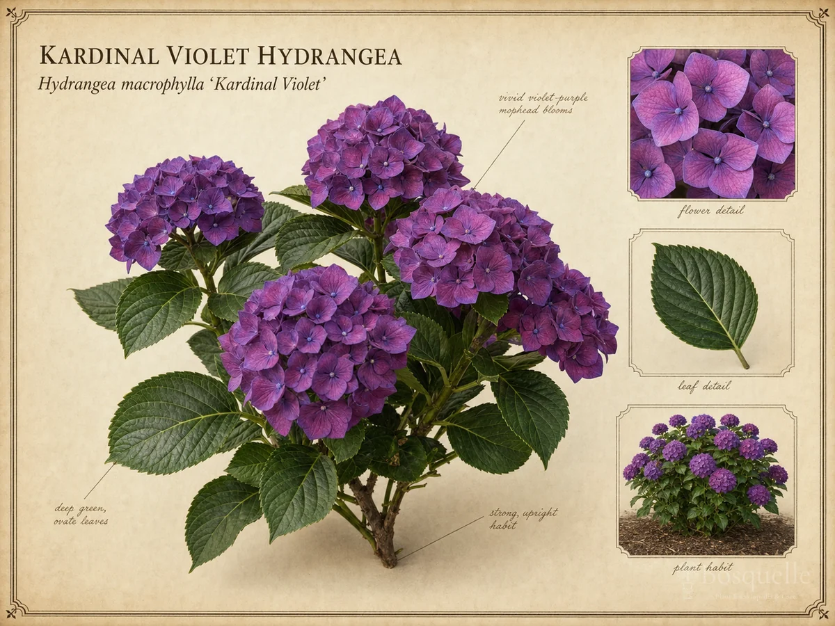 Kardinal Violet Hydrangea