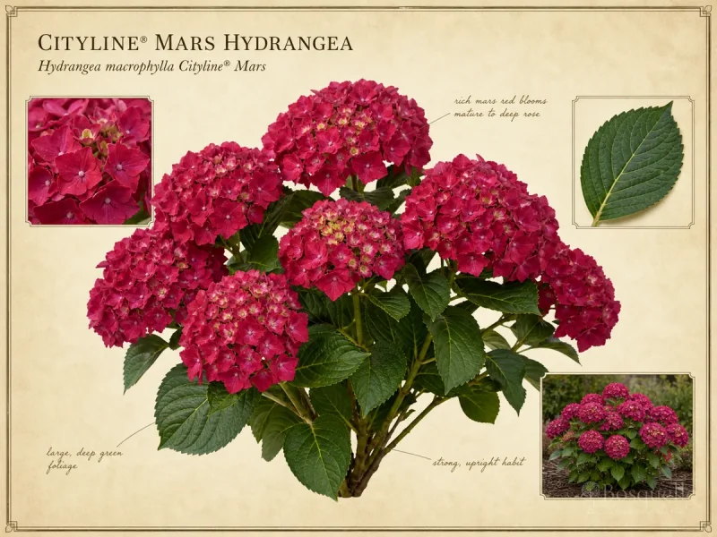 Cityline® Mars Hydrangea (Hydrangea macrophylla Cityline® Mars)