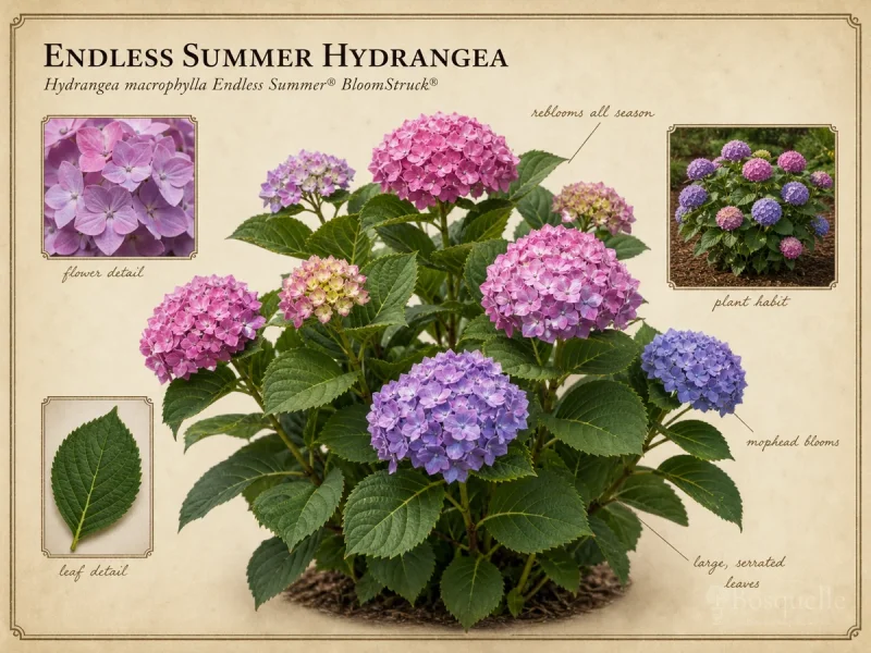Endless Summer Hydrangea (Hydrangea macrophylla Endless Summer® BloomStruck®)