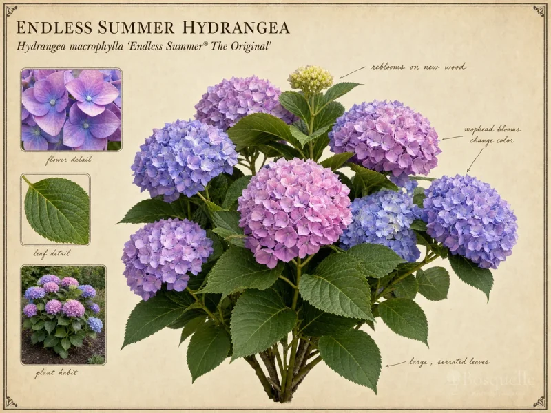 Endless Summer Hydrangea (Hydrangea macrophylla Endless Summer® The Original)