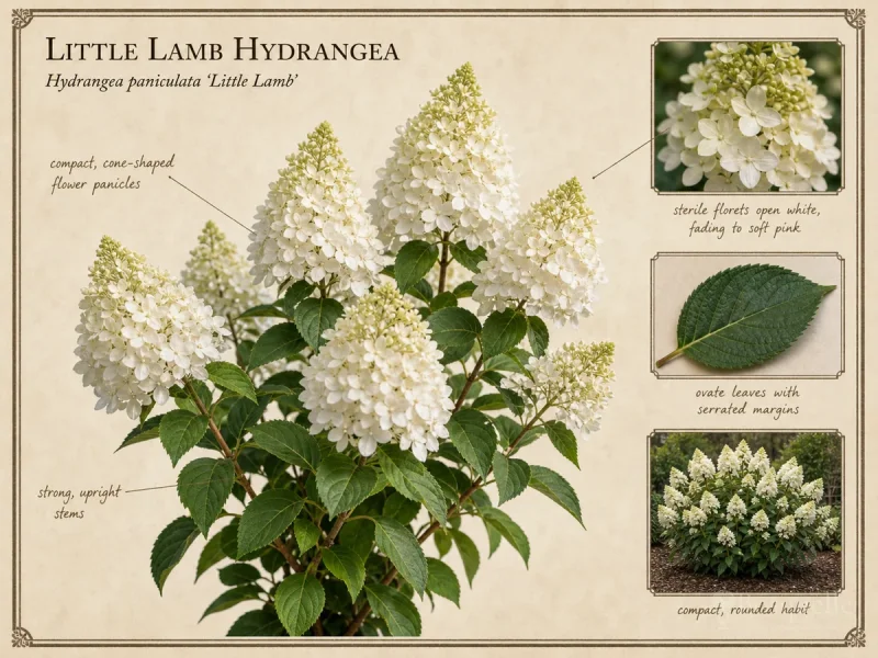 Little Lamb Hydrangea (Hydrangea paniculata ‘Little Lamb’)