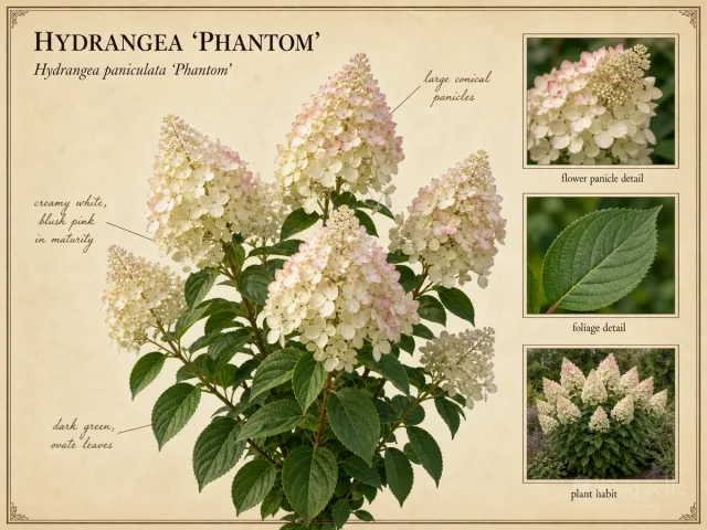 Hydrangea 'Phantom'