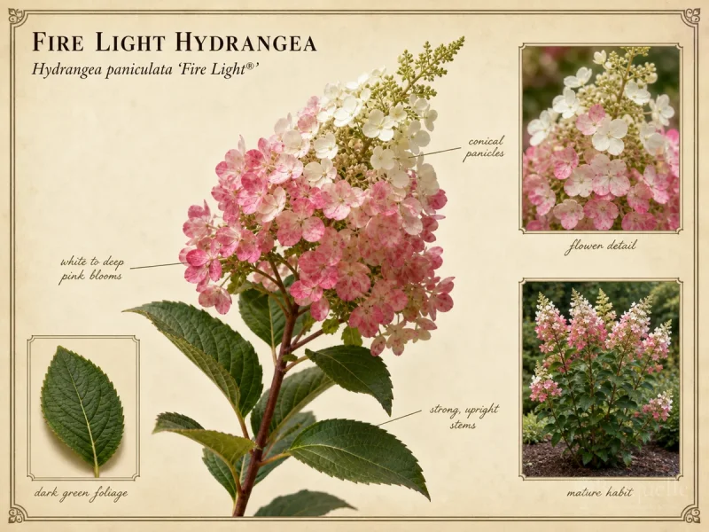 Fire Light Hydrangea (Hydrangea paniculata Fire Light®)