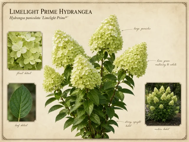 Limelight Prime Hydrangea (Hydrangea paniculata Limelight Prime®)