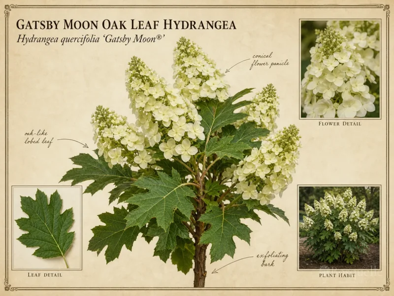 Gatsby Moon Oak Leaf Hydrangea (Hydrangea quercifolia Gatsby Moon®)