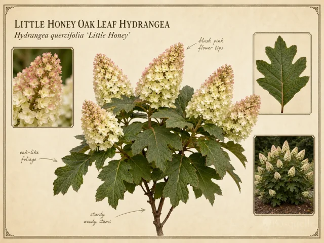 Little Honey Oak Leaf Hydrangea (Hydrangea quercifolia Little Honey)