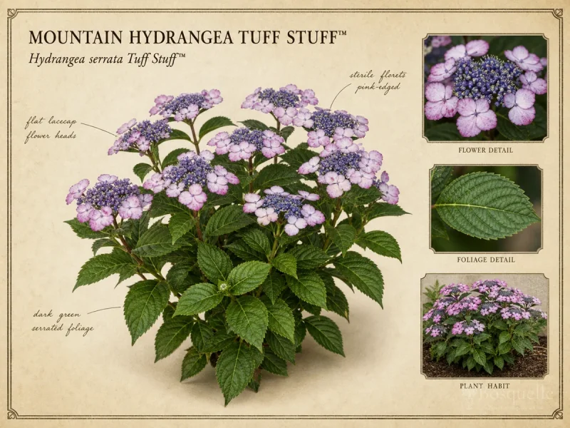 Mountain Hydrangea Tuff Stuff™ (Hydrangea serrata Tuff Stuff™)