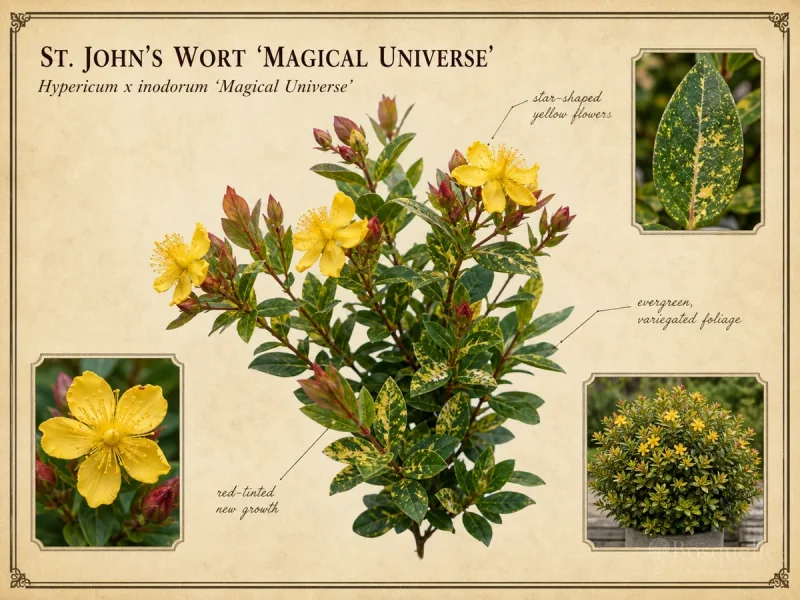 St. John’s Wort ‘Magical Universe’ (Hypericum x inodorum ‘Magical Universe’)