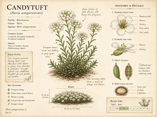 Candytuft (Iberis sempervirens)