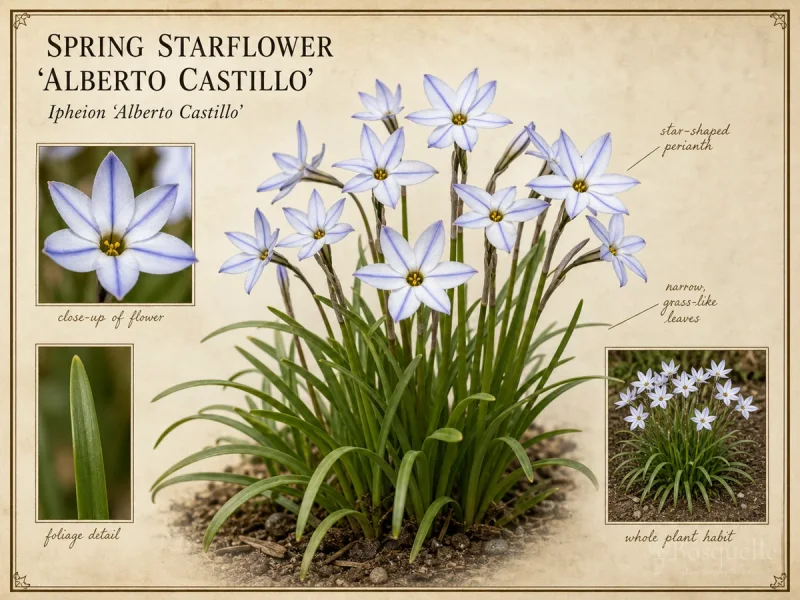 Spring Starflower ‘Alberto Castillo’ (Ipheion ‘Alberto Castillo’)