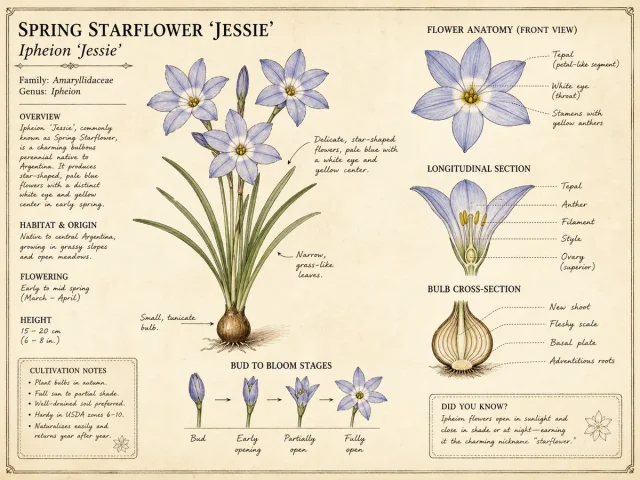 Spring Starflower 'Jessie'