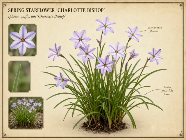 Spring Starflower 'Charlotte Bishop'