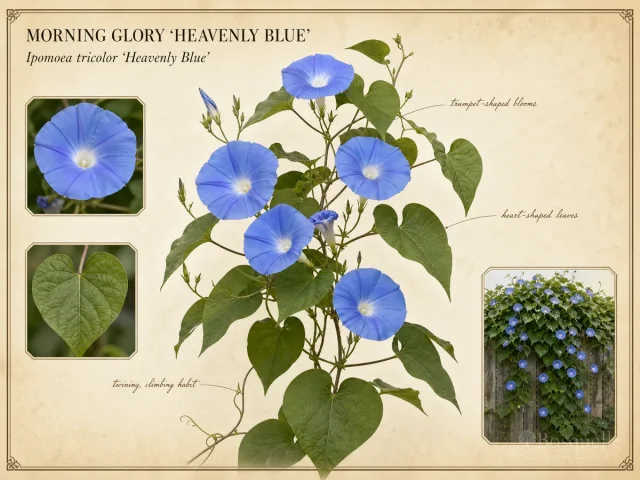 Morning Glory 'Heavenly Blue'