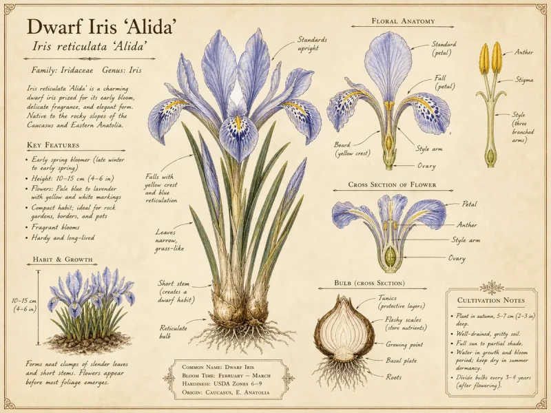 Dwarf Iris ‘Alida’ (Iris ‘Alida’)