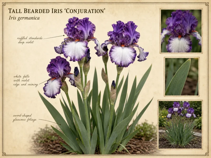Tall Bearded Iris 'Conjuration'