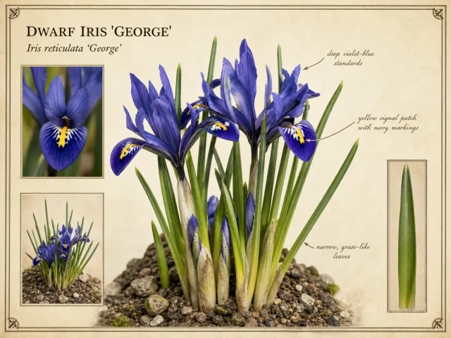 Dwarf Iris ‘George’ (Iris ‘George’)