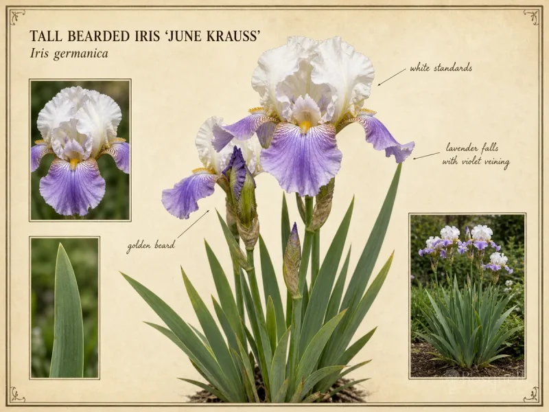 Tall Bearded Iris 'June Krauss'