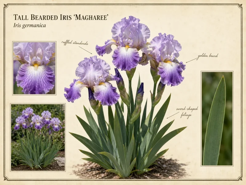 Tall Bearded Iris 'Magharee'