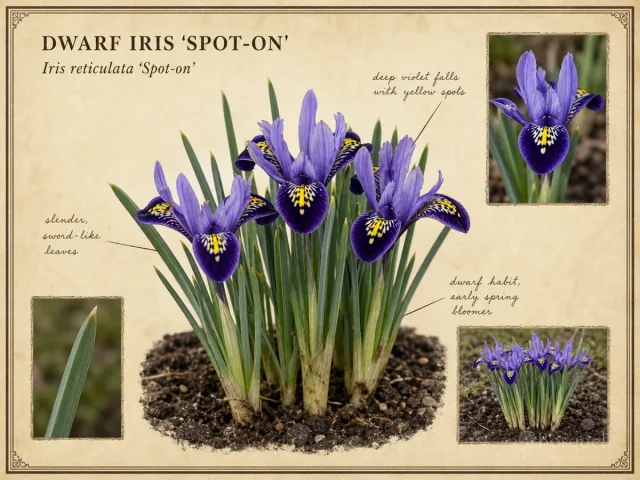 Dwarf Iris ‘Spot-on’ (Iris ‘Spot-on’)
