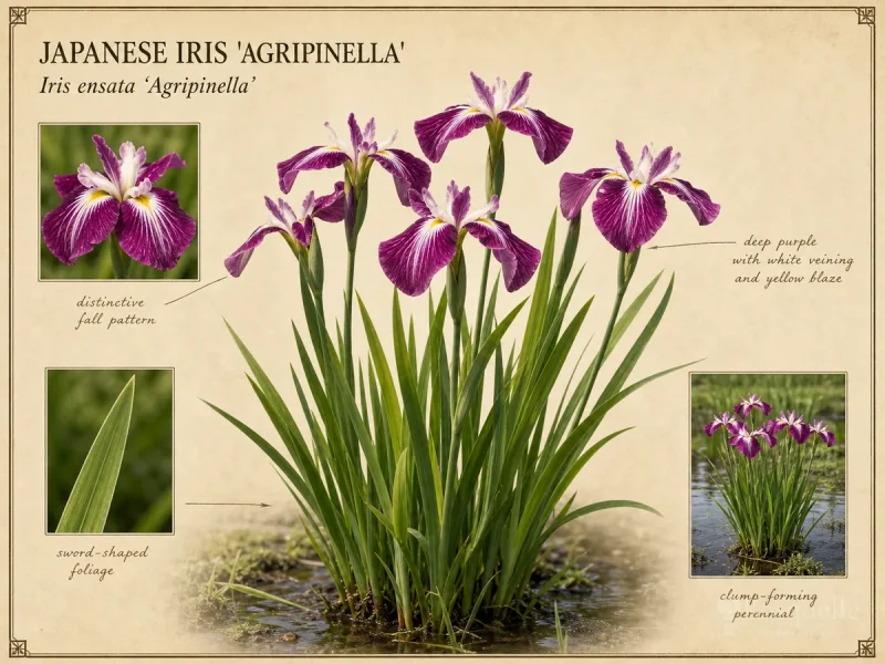 Japanese Iris 'Agripinella' — Rhizome types vs bulbs