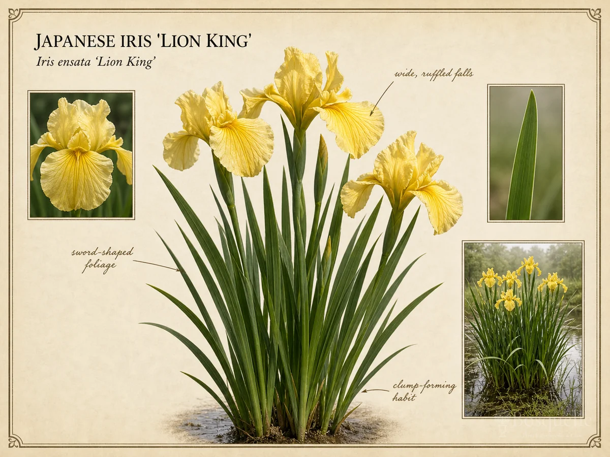 Japanese Iris 'Lion King'