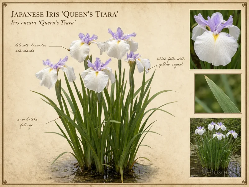 Japanese Iris 'Queen's Tiara' — Japanese iris (ensata) (19)