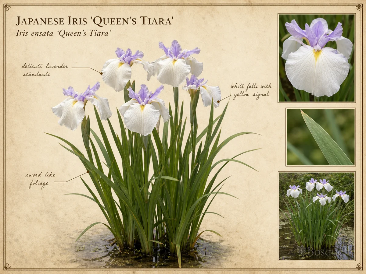 Japanese Iris 'Queen's Tiara'