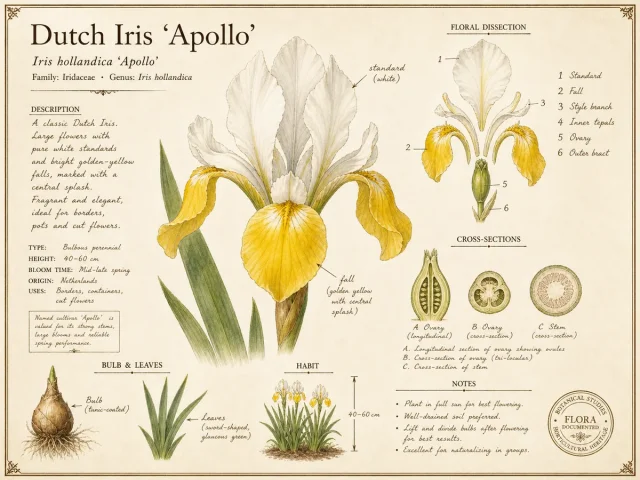 Dutch Iris 'Apollo'