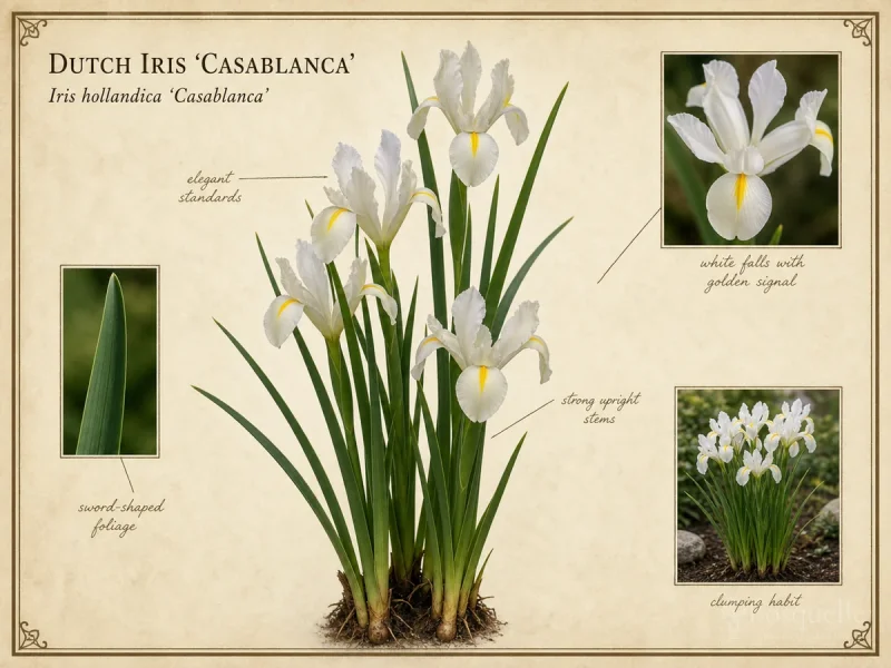 Dutch Iris 'Casablanca' — Dutch iris (hollandica) (4)