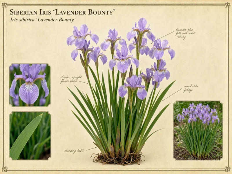 Siberian Iris 'Lavender Bounty'