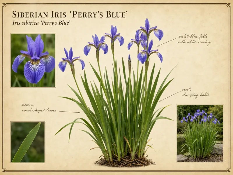 Siberian Iris 'Perry's Blue'