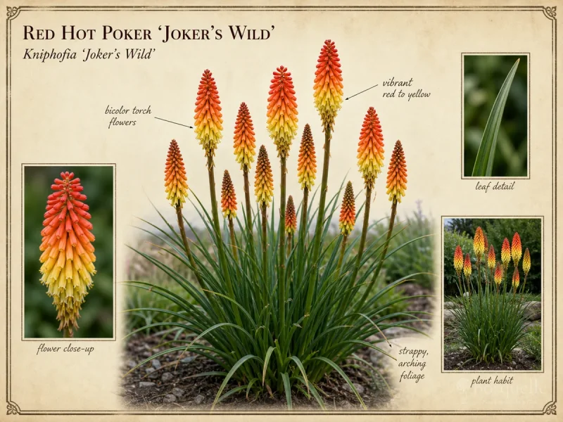 Red Hot Poker ‘Joker’s Wild’ (Kniphofia ‘Joker’s Wild’)