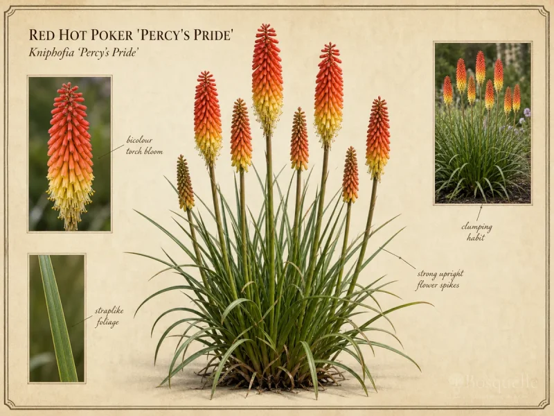 Red Hot Poker ‘Percy’s Pride’ (Kniphofia ‘Percy’s Pride’)