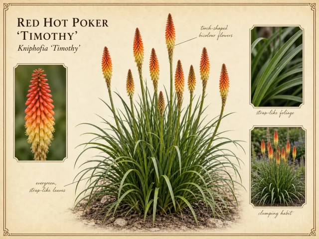 Red Hot Poker ‘Timothy’ (Kniphofia ‘Timothy’)