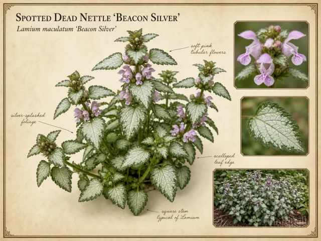 Spotted Dead Nettle ‘Beacon Silver’ (Lamium maculatum ‘Beacon Silver’)
