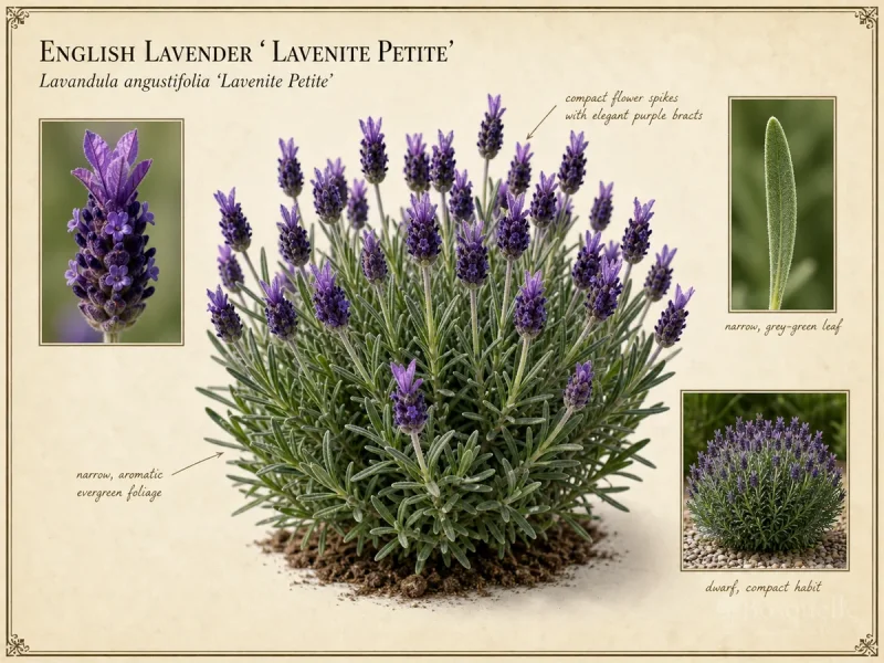 English Lavender ‘Lavenite Petite’ (Lavandula angustifolia ‘Lavenite Petite’)