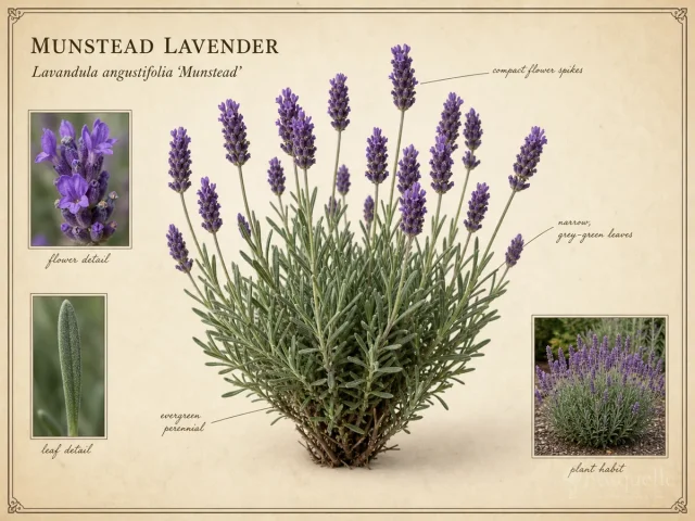 Munstead Lavender (Lavandula angustifolia ‘Munstead’)