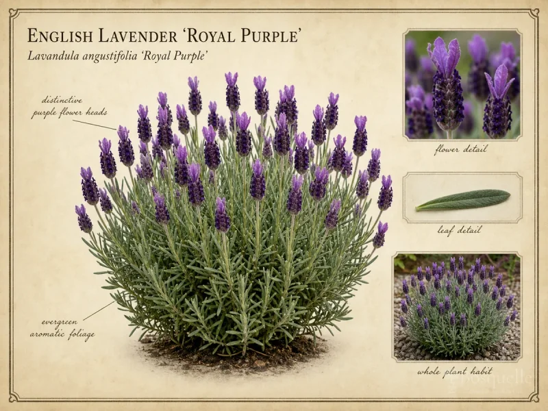 English Lavender ‘Royal Purple’ (Lavandula angustifolia ‘Royal Purple’)