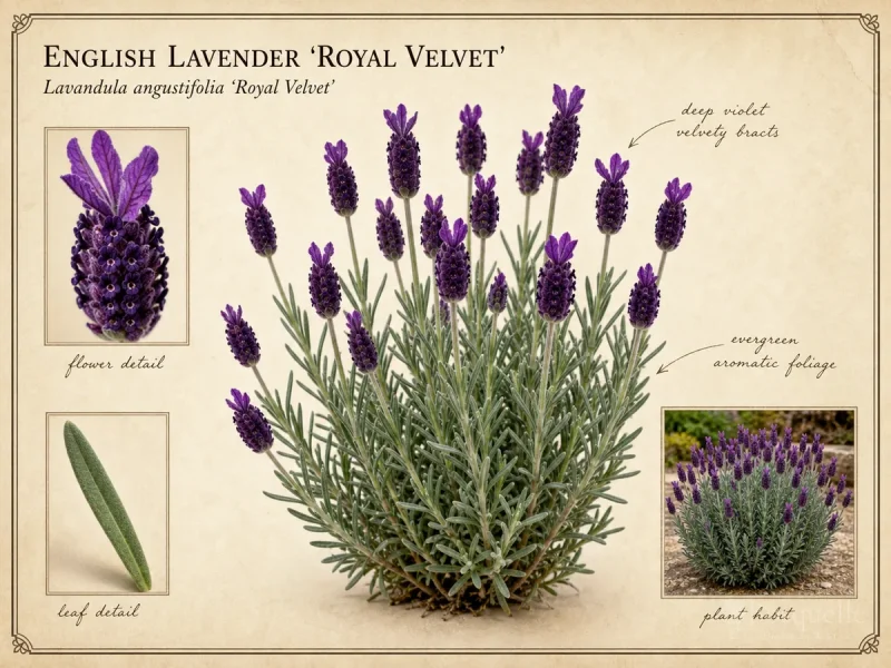 English Lavender ‘Royal Velvet’ (Lavandula angustifolia ‘Royal Velvet’)