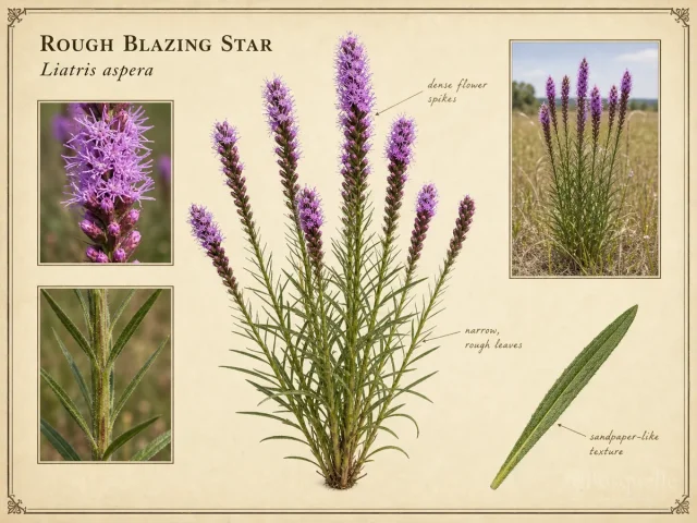 Rough Blazing Star (Liatris aspera)