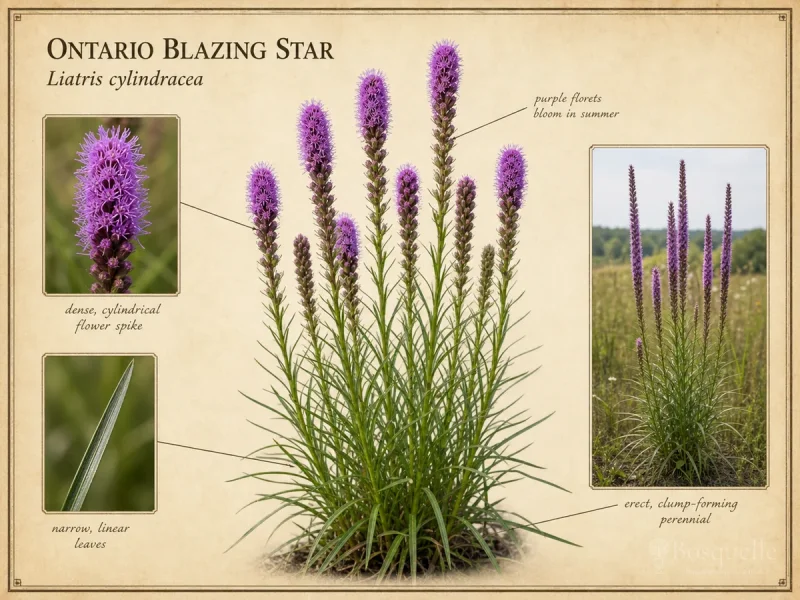 Ontario Blazing Star (Liatris cylindracea)