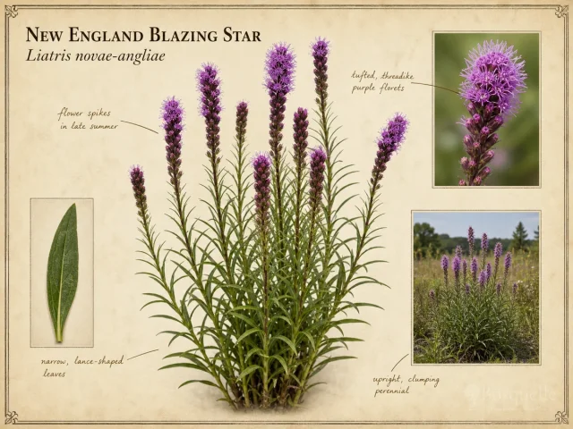 New England Blazing Star (Liatris novae-angliae)