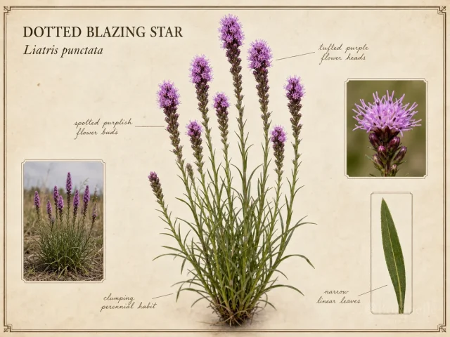Dotted Blazing Star (Liatris punctata)