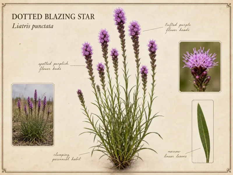 Dotted Blazing Star (Liatris punctata)